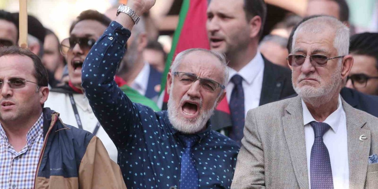 Binlerce Kişi İsrail’e Tepki Gösterdi