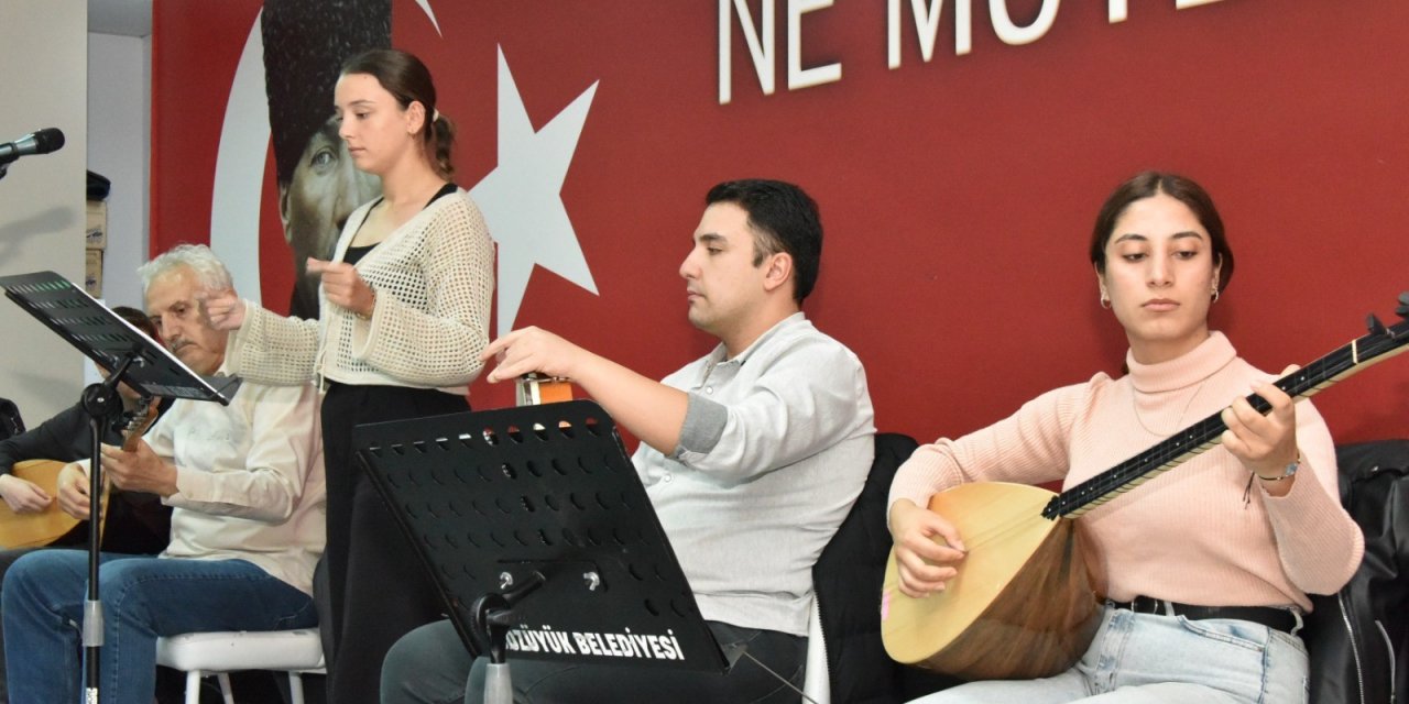 Bozüyük Belediyesi Türk Halk Müziği Korosu Hazırlıklarını Sürdürüyor