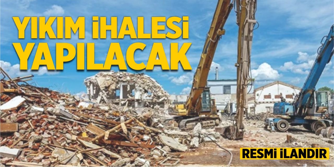 BOZÜYÜK'TE HURDA KARŞILIĞI YIKIM YAPILACAK