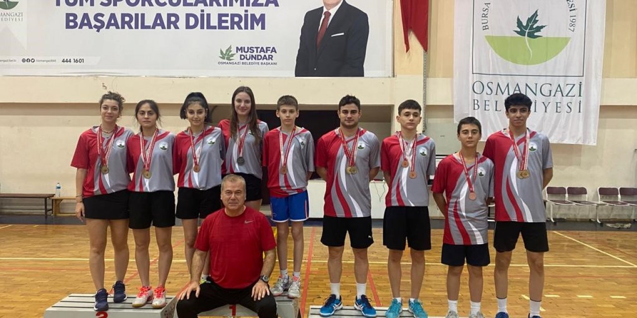 Badminton Takımının Şampiyonluk Sevinci