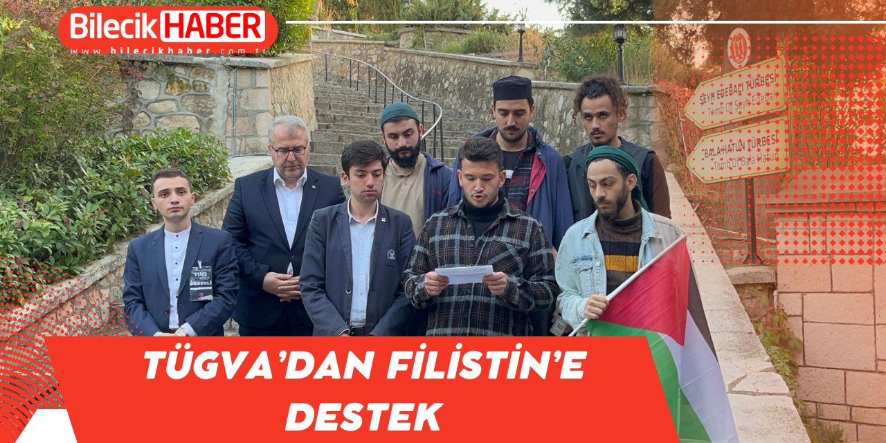 TÜGVA’dan Filistin’e destek