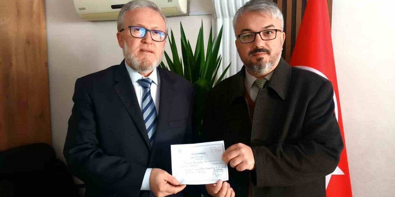 Öğrencilerden Filistin’e Anlamlı Bağış