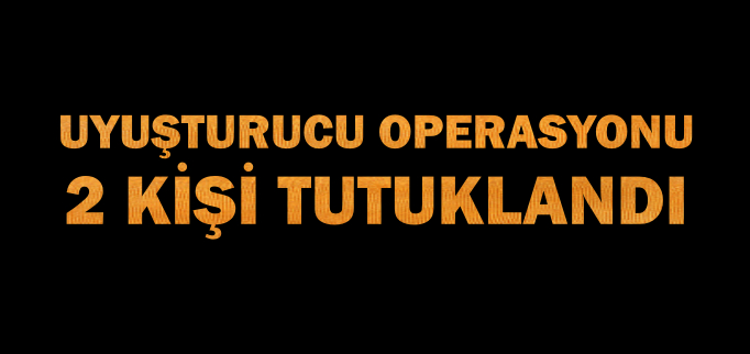 2 KİŞİ TUTUKLANDI
