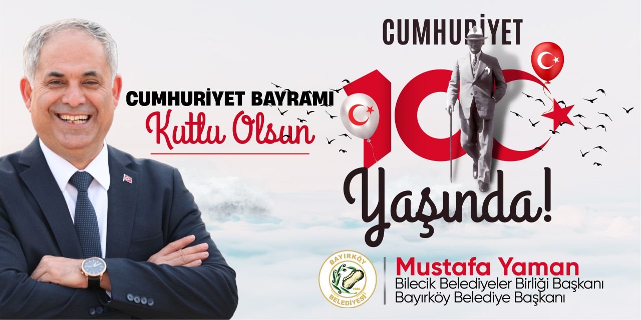 Bayırköy Belediye Başkanlığı - Cumhuriyet Bayramı Tebrik İlanı