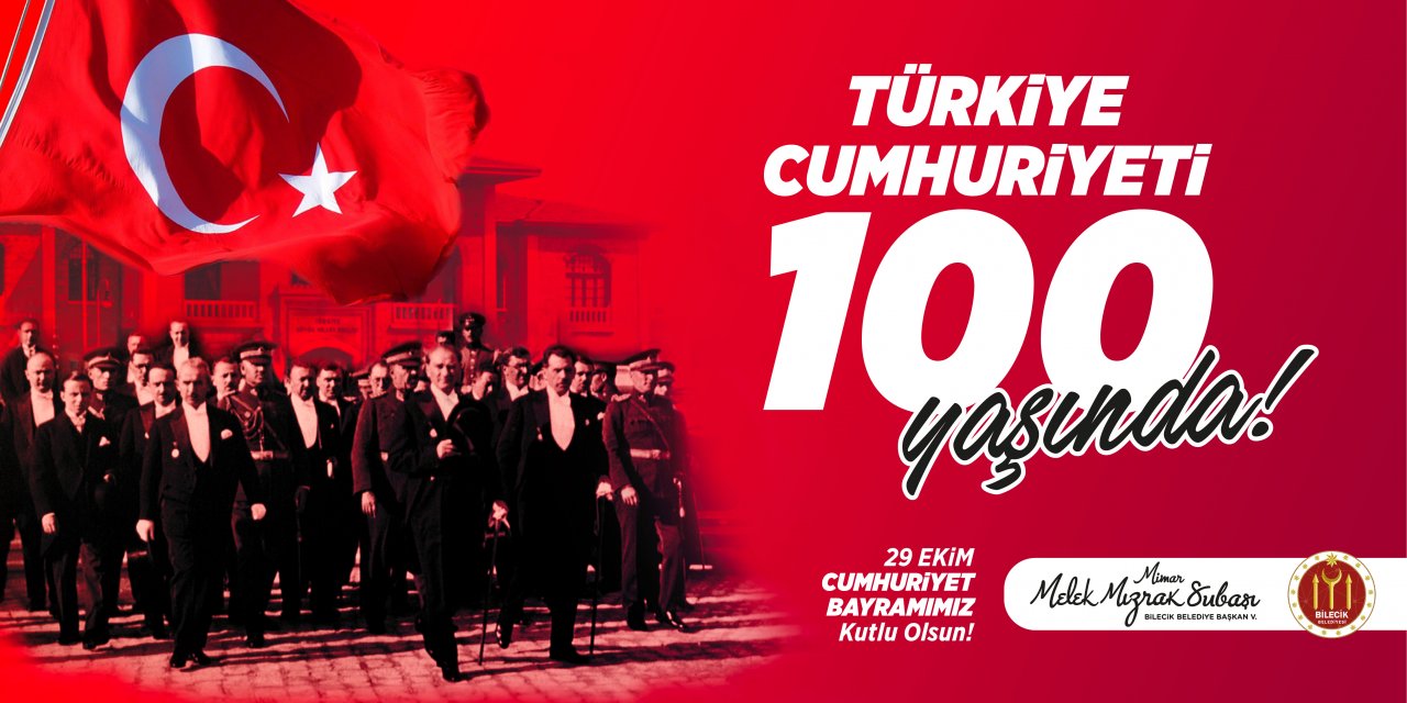 Bilecik Belediye Başkanlığı - Cumhuriyet Bayramı Tebrik İlanı