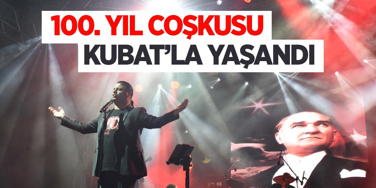 BOZÜYÜK 100. YIL COŞKUSUNU KUBAT’LA YAŞADI