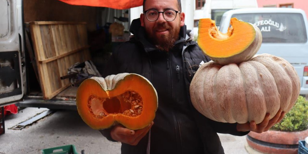 Semt Pazarlarının Gözdesi Kış Kabağının Tarladan Tezgaha Yolculuğu Başladı