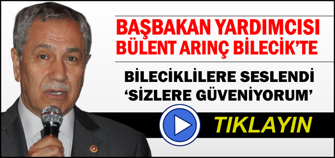 "SİZLERE GÜVENİYORUM"