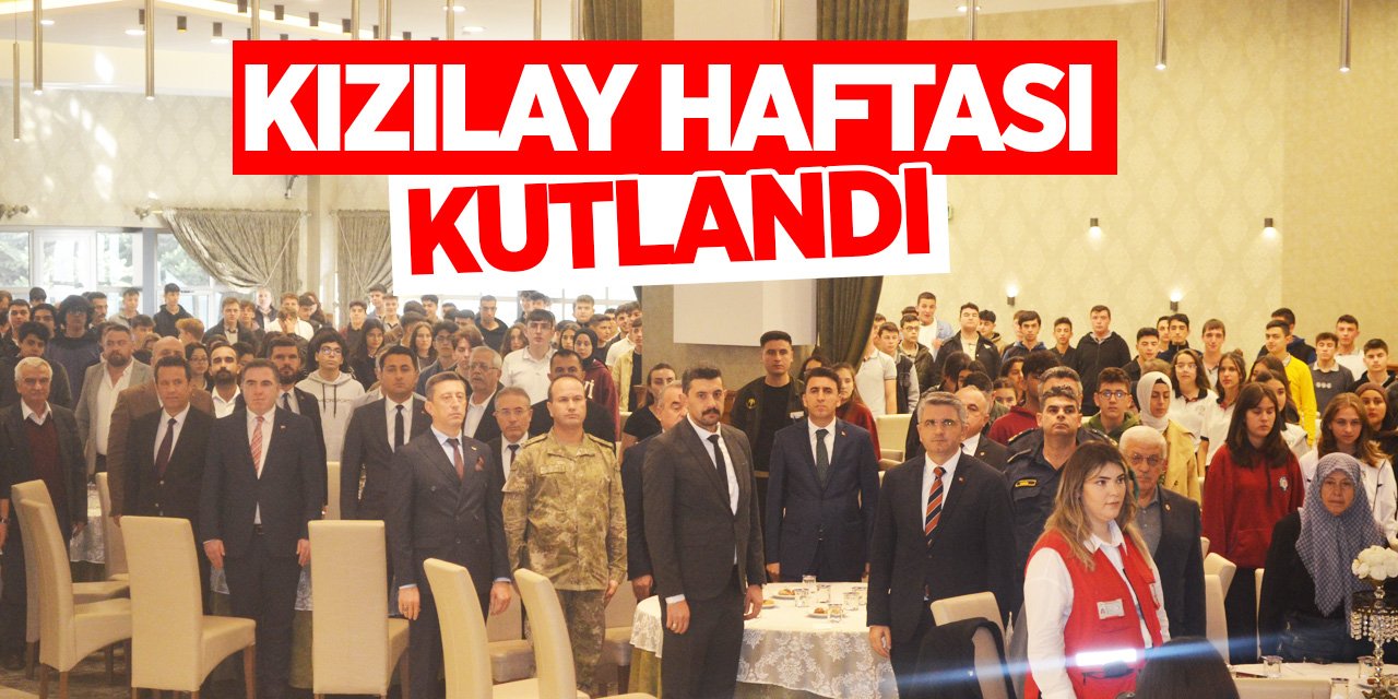 Kızılay Haftası Kutlandı