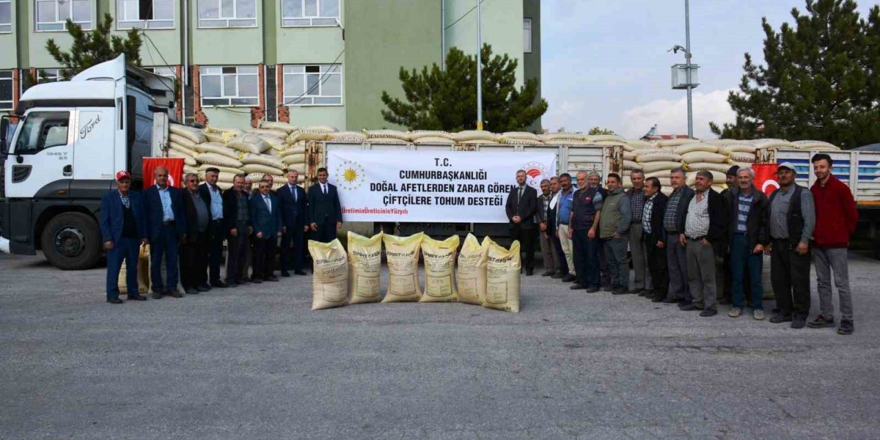 Doğal Afetlerden Zarar Gören 510 Çiftçiye Destek