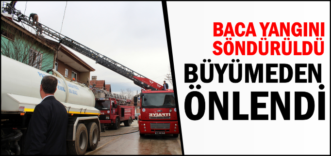 BACA YANGINI SÖNDÜRÜLDÜ