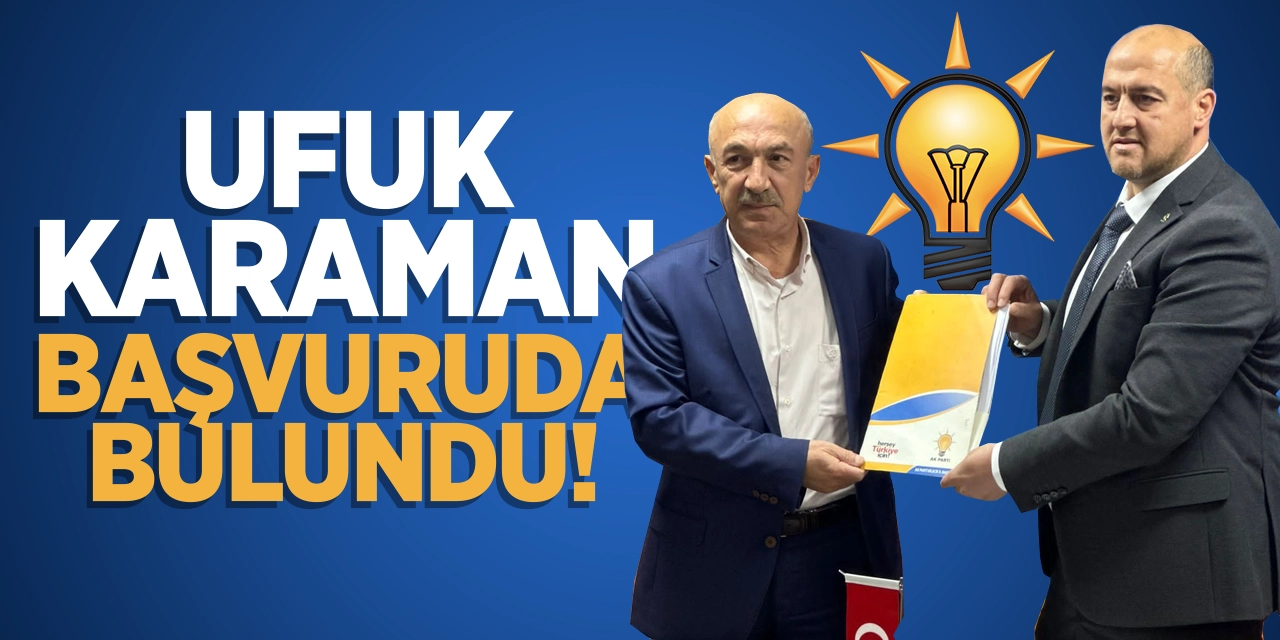 Ufuk Karaman Söğüt Belediye Başkanlığı için aday adaylığı başvurusunda bulundu!