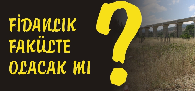 FİDANLIK FAKÜLTE OLACAK MI?