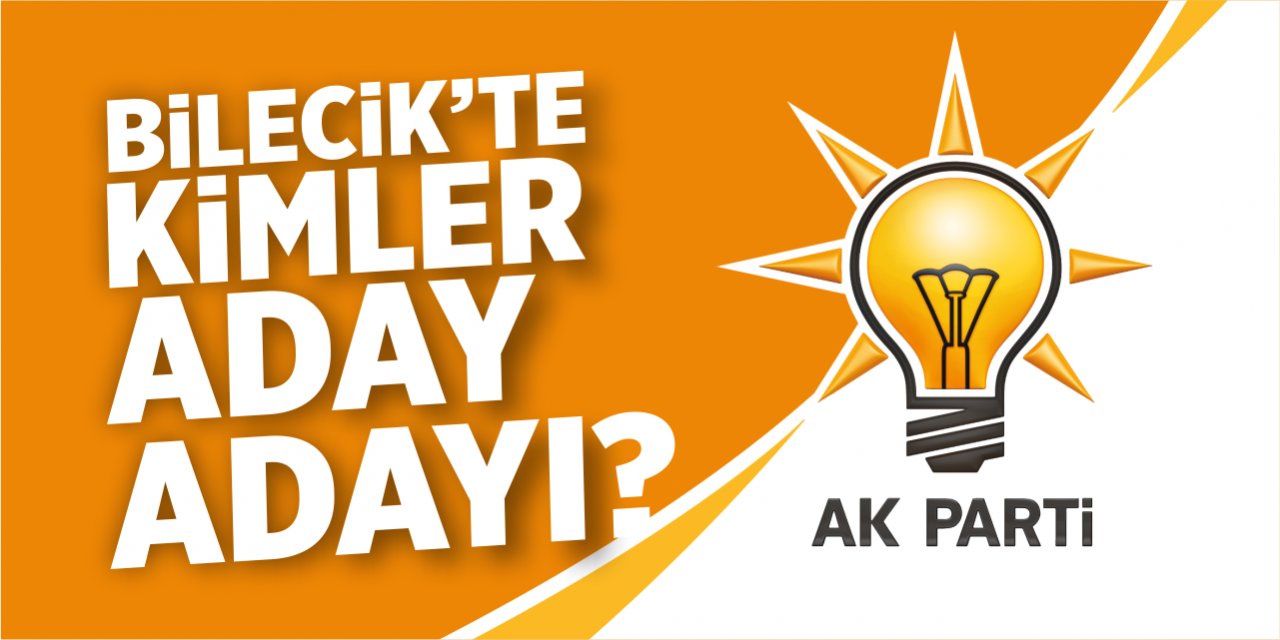 Bilecik'te kimler aday adayı?