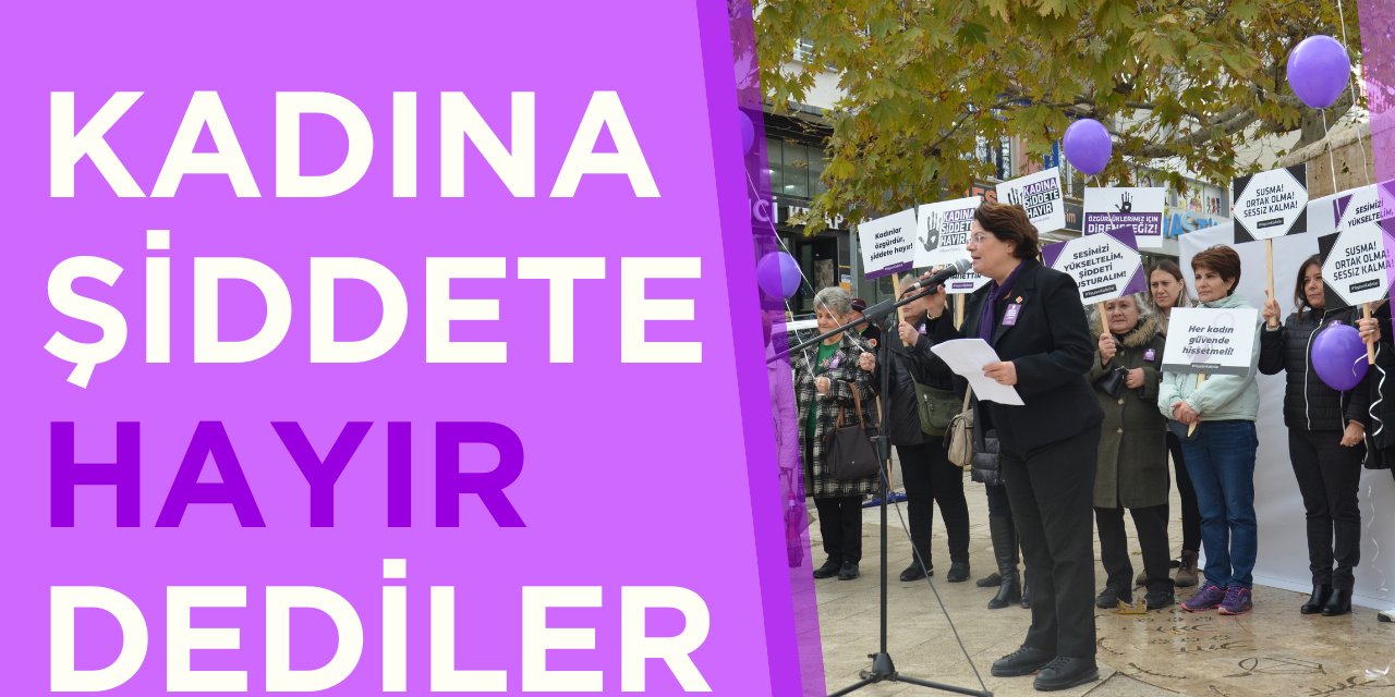 Kadına Şiddete "Hayır" Dediler