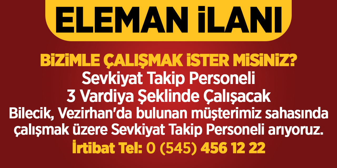 Eleman İlanı