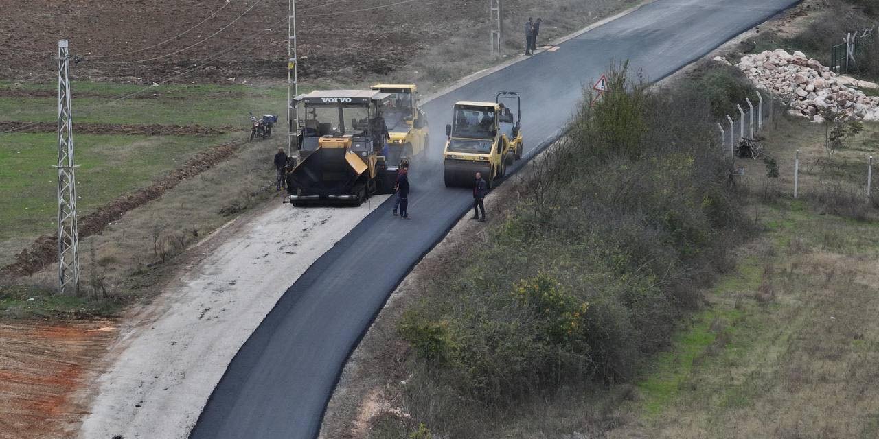 Pelitözü Mahallesi’nde asfaltlama çalışması sona erdi