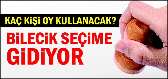BİLECİK SEÇİME GİDİYOR