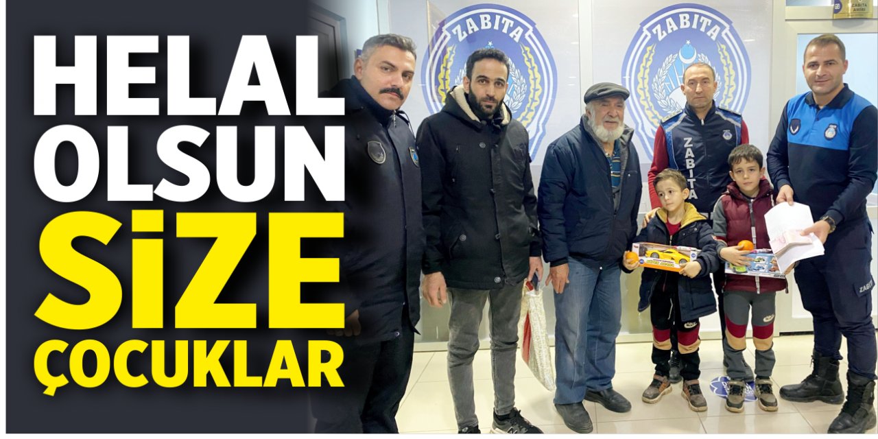 Helal olsun size çocuklar!