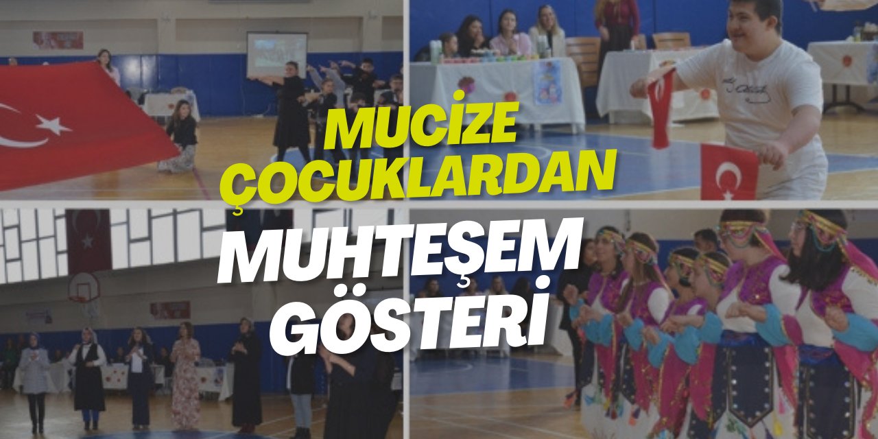 Mucize çocuklardan muhteşem gösteri