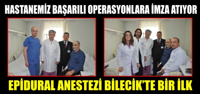 HASTANEMİZ BAŞARILI OPERASYONLARA İMZA ATIYOR