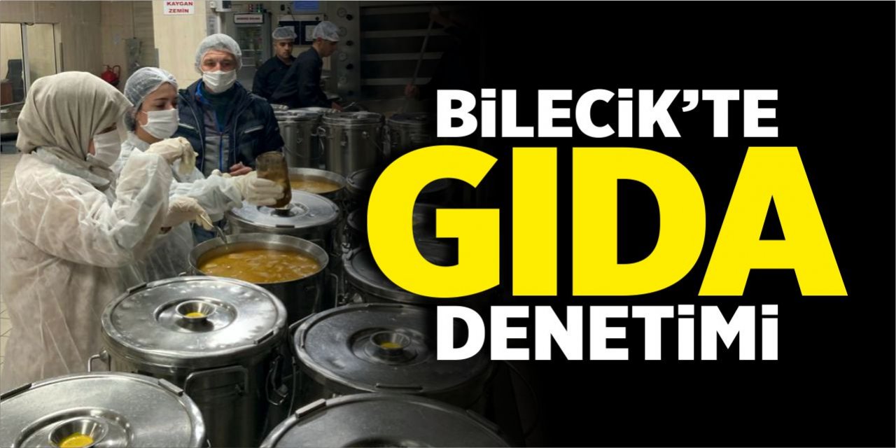 Bilecik’te gıda denetimi!