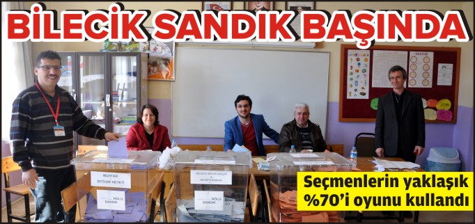 BİLECİK SANDIK BAŞINDA