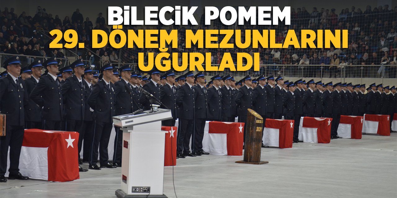 POMEM 29. Dönem mezunlarını uğurladı