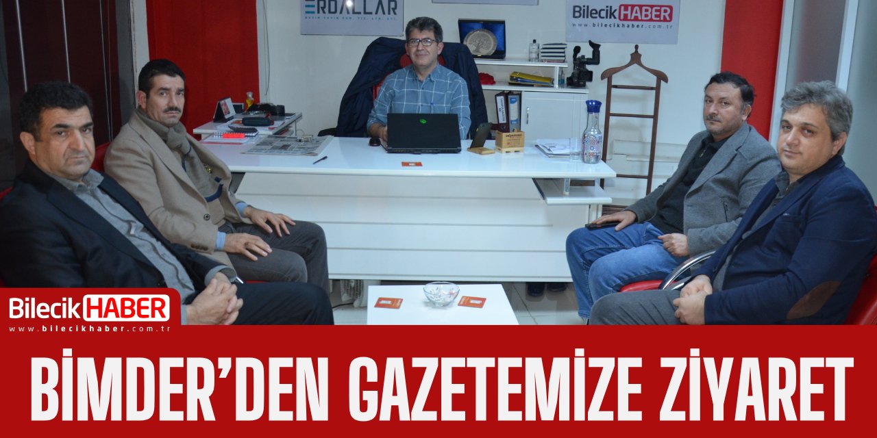 BİMDER’den gazetemize ziyaret