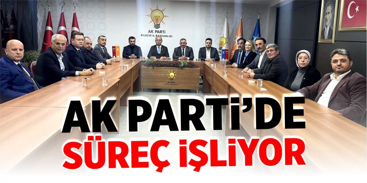 AK Parti’de süreç işliyor