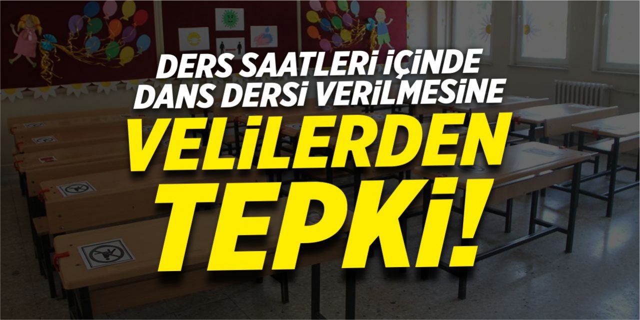 Okul saatleri içinde dans dersi yapılmasına tepki!