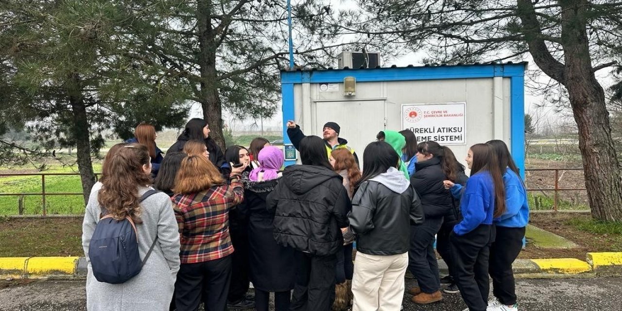 Öğrenciler Atık Suyun Yolculuğuna Tanıklık Etti