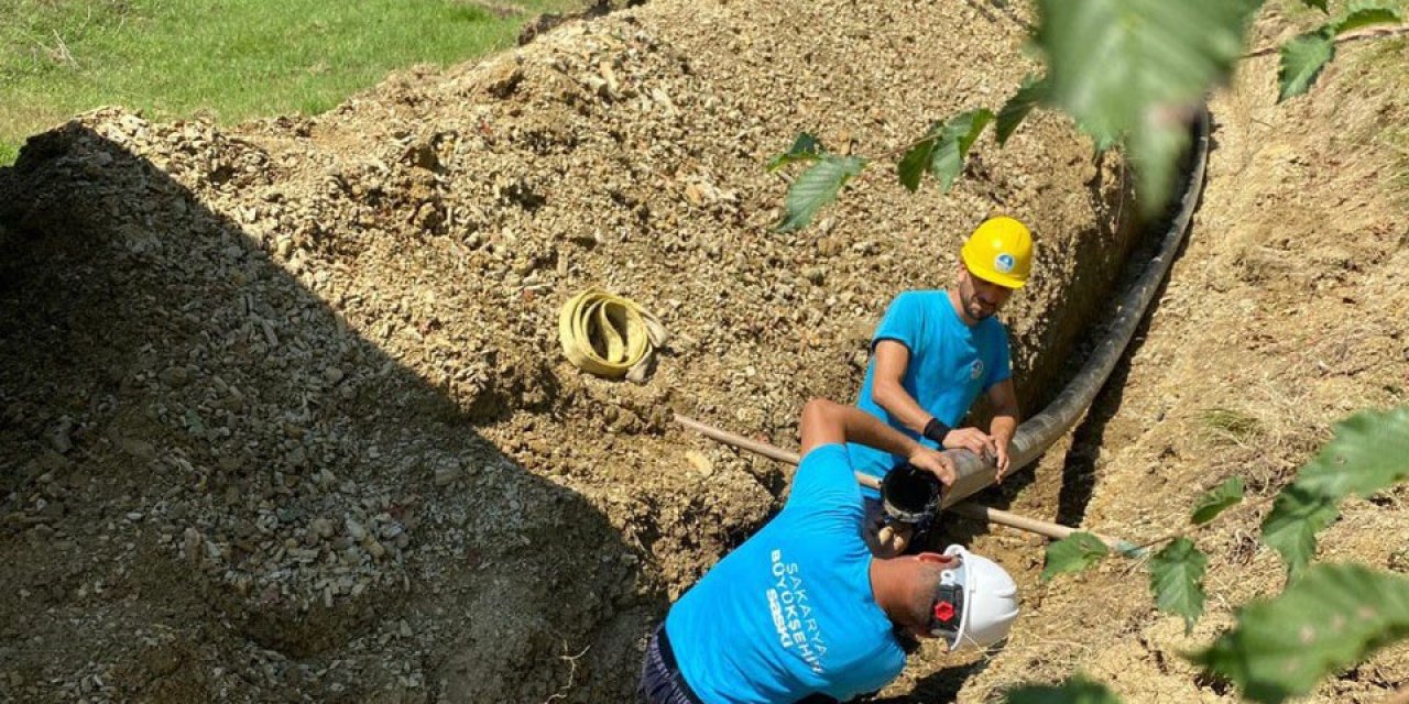 2 Bin Metrelik İçme Suyu Hattı Yenilendi