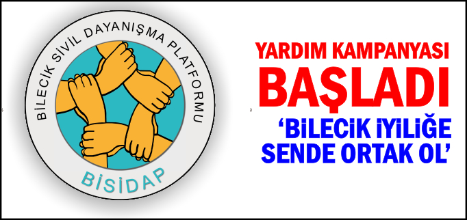 YARDIM KAMPANYASI BAŞLADI