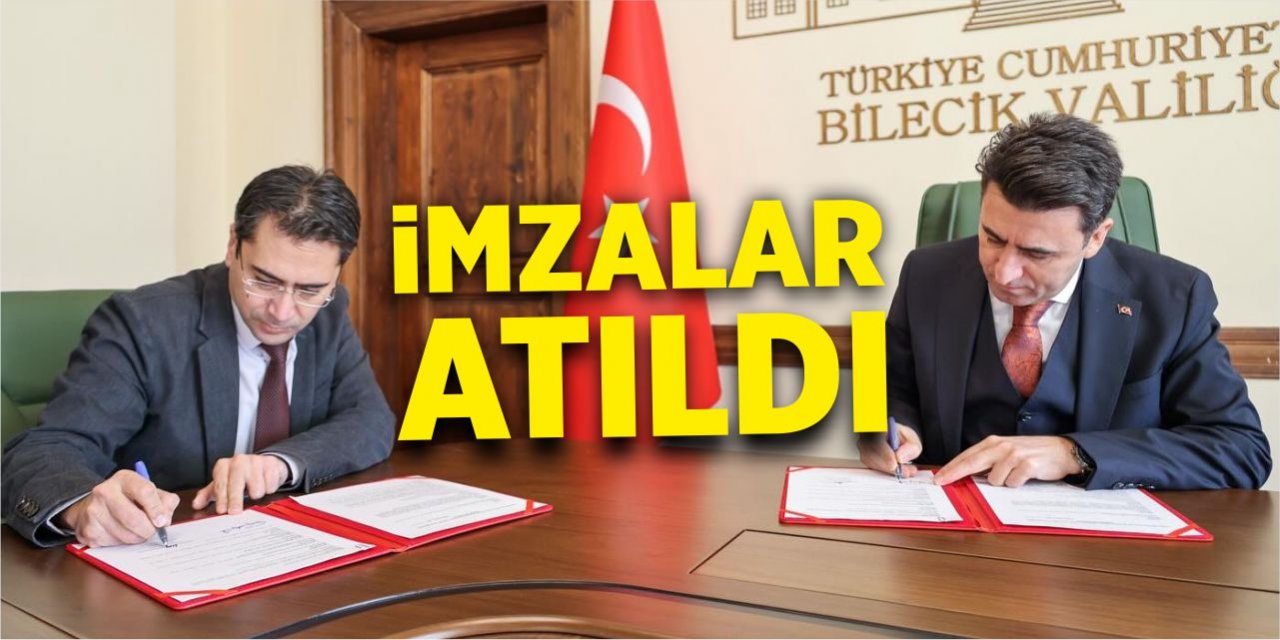 İmzalar atıldı