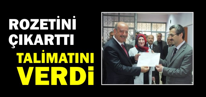 AYDOĞDU İLK TALİMATINI VERDİ