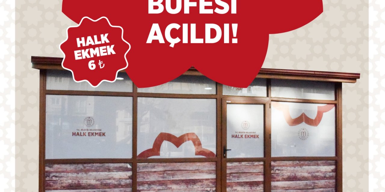 4. Halk Ekmek Satış Büfesi Açıldı