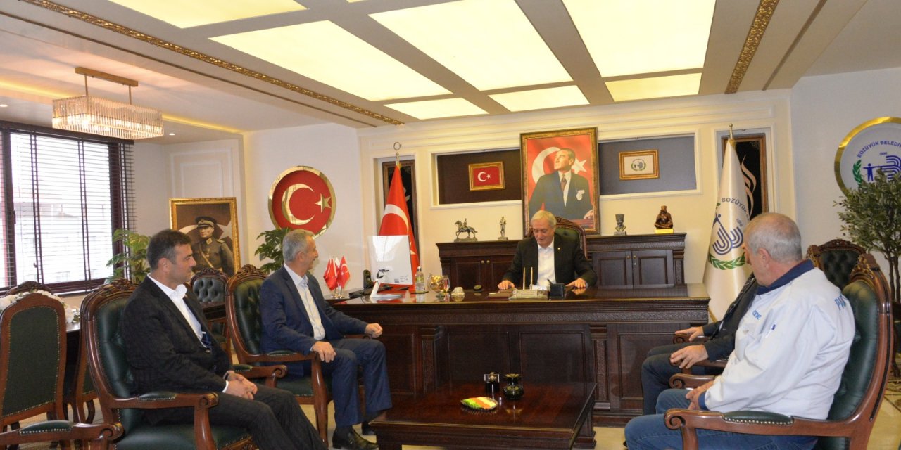 Parkcam Yönetiminden Başkan Bakkalcıoğlu’na ziyaret