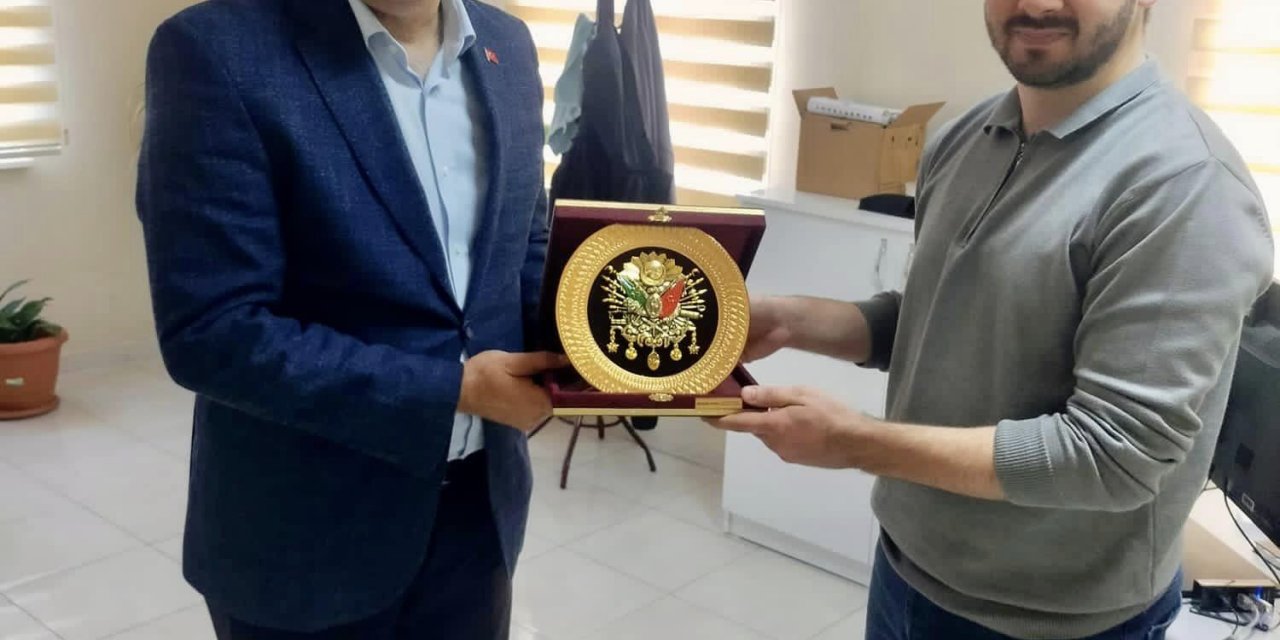 Başkan Yaman’dan Dr. Muhammed Yasir Öztürk’e ziyaret