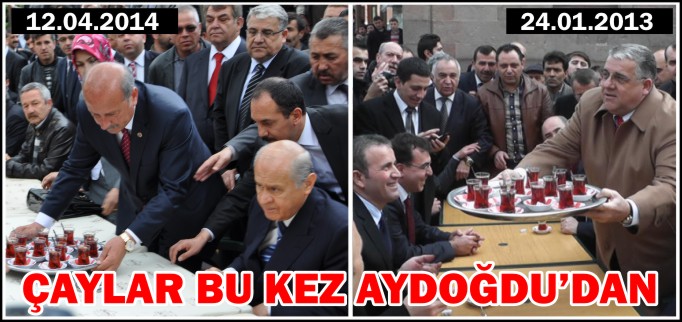 ÇAYLAR BU KEZ AYDOĞDU’DAN