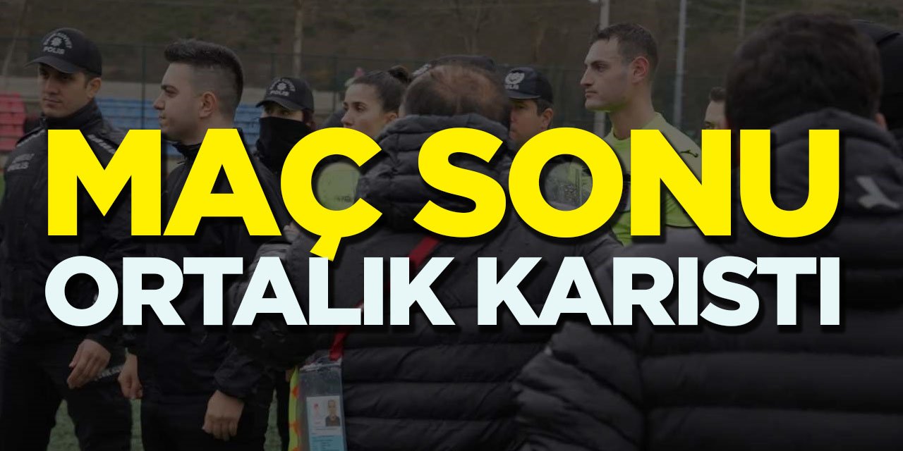 Maç Sonu Taraftarlara El Hareketi Yapınca Ortalık Karıştı