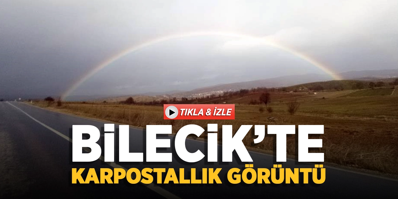 Bilecik'te Karpostallık Görüntü