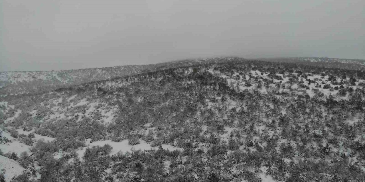 Havadan Görüntülenen Kar Manzaraları Mest Etti