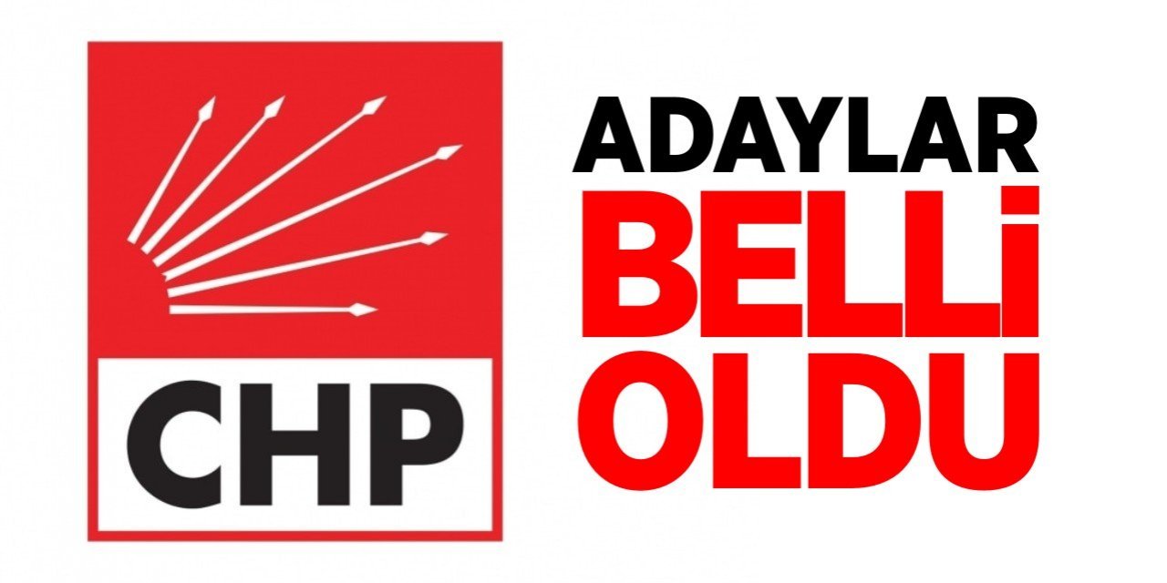 3 ilçe ve 1 beldede adaylar belli oldu