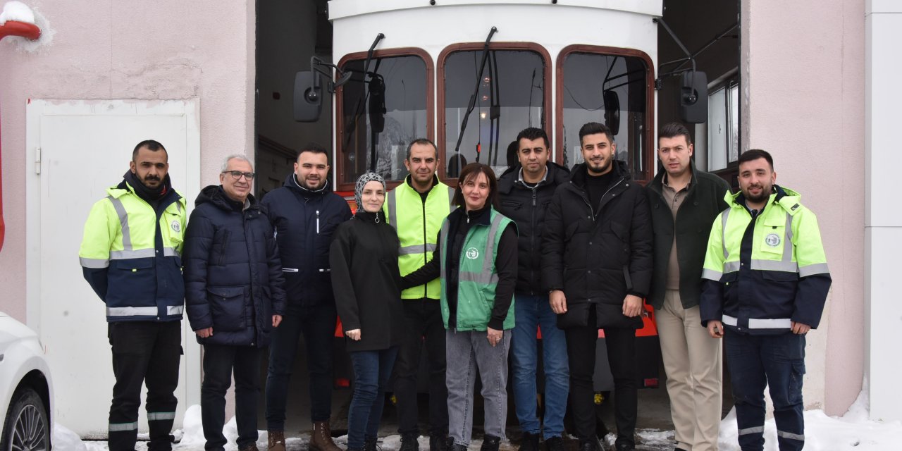 Kırşehir Belediyesi’nden Boztram’ı incelemeye geldiler