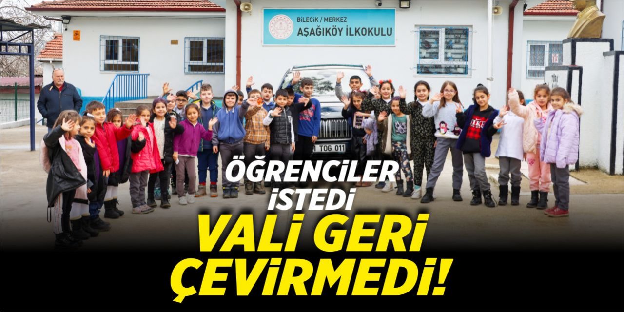 Öğrenciler istedi, Vali geri çevirmedi