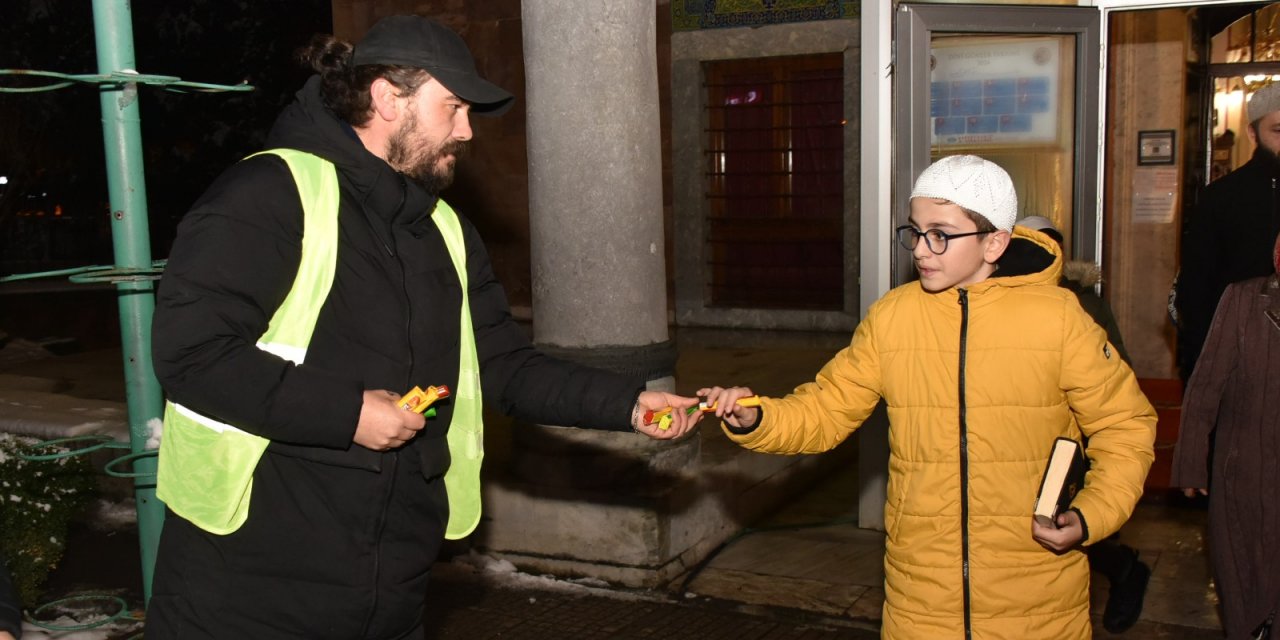 Kandilde Şekerler Bozüyük Belediyesi’nden