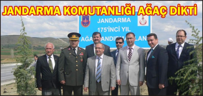 JANDARMA KOMUTANLIĞI AĞAÇ DİKTİ