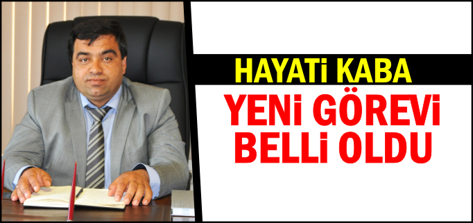 KABA, BAŞKAN YARDIMCISI OLDU