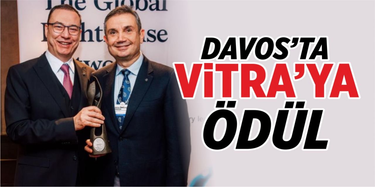 Davos’ta VitrA Karo’ya ödül